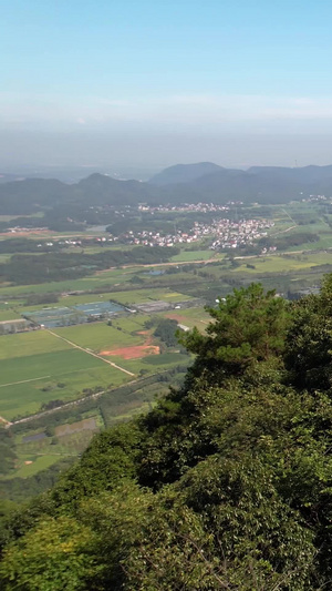 航拍5A景区衢州江郎山景点霞客亭视频旅游胜地53秒视频