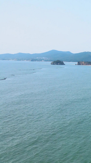 大连海滨海边浴场游客游泳海澡航拍海浪游客旅游金石滩国家旅游度假区保税区40秒视频