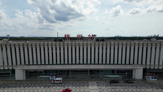 江西抚州城市风光地标建筑旅游景区航拍视频