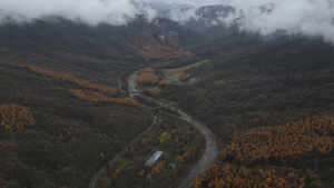 云雾缭绕的四川光雾山44秒视频