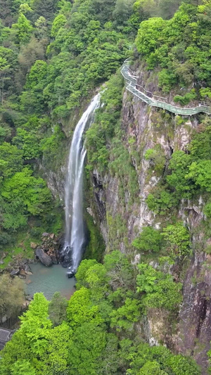 浙江龙泉市白云岩峡谷瀑布航拍天下龙泉108秒视频