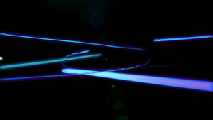 蓝色光线旋转logo展示会声会影x9模板13秒视频