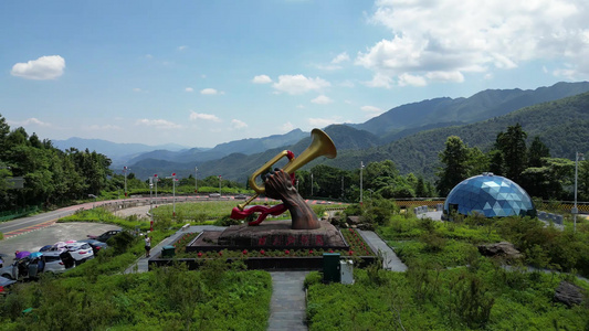 航拍江西井冈山5A景区 视频