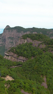 5A浙江神仙居景区南天台航拍视频旅游胜地视频