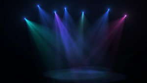 舞台灯光光效透明背景视频素材9秒视频