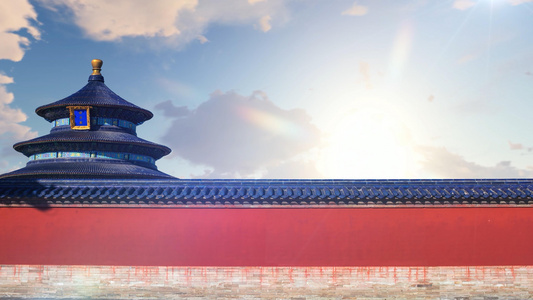 北京故宫城墙视频 视频