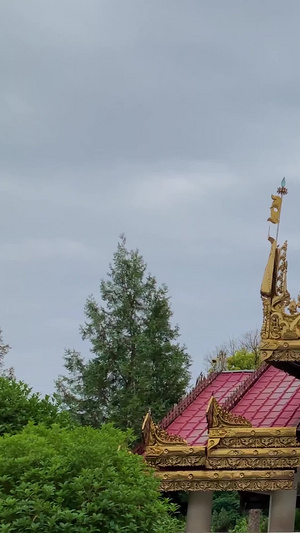 4A景点洛阳白马寺东南亚风格寺庙实拍视频合集风景名胜87秒视频