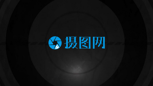 三维炫丽元素生成LOGO视频