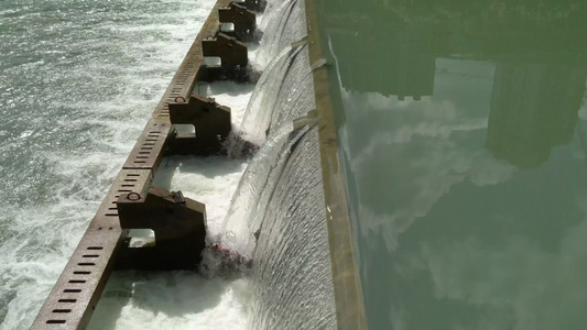 流动的河水水流4K实拍视频[爆改]视频