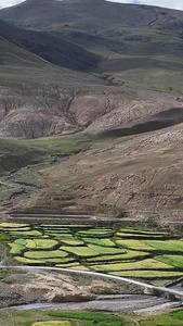 高清竖屏航拍西藏日喀则定日珠峰美景合集视频