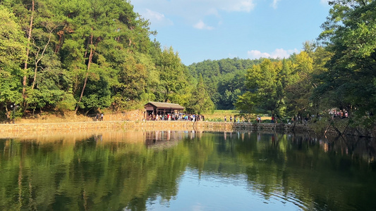 湖南5A级旅游景区湘潭韶山旅游区毛主席纪念园爱国教育基地4k素材视频