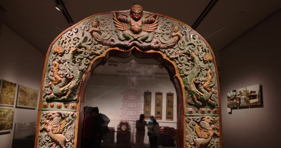 大报恩寺琉璃塔拱门南京博物院藏视频