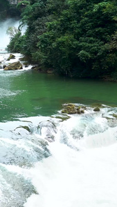 贵州黄果树瀑布风光第一瀑布视频