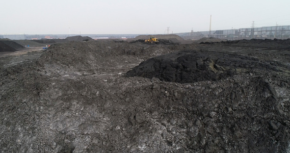 企业煤炭资源航拍[现有企业]视频