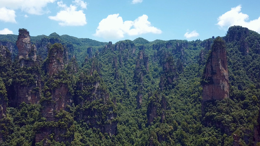 张家界全景4K航拍视频