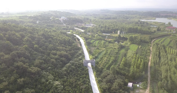 航拍青岛西海岸唐岛湾公园视频