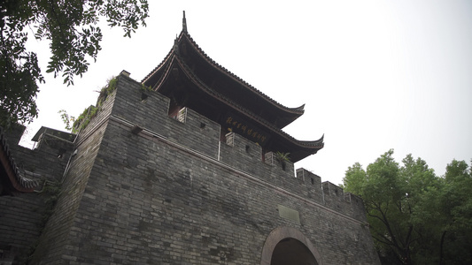 杭州古城墙陈列馆4K视频视频