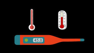 卡通体温计6秒视频