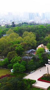 高清航拍南京雨花台烈士陵园4A景区视频