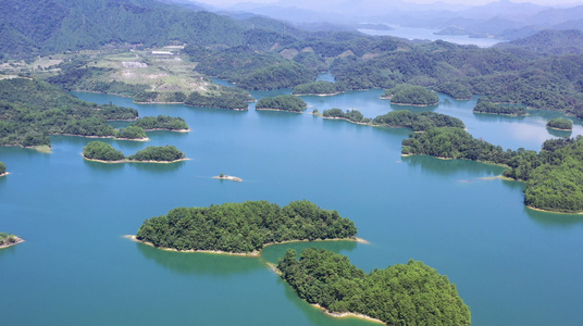 浙江杭州千岛湖风光视频