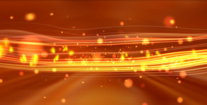 LED超炫金色粒子光效舞台背景素材9秒视频