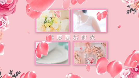 清新简约的婚礼Prcc2018视频模板视频