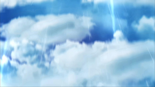 唯美云层向上穿梭动态素材视频