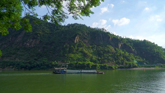 广东清远白庙山水风景视频