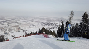 冬季户外运动滑雪4K视频合集32秒视频