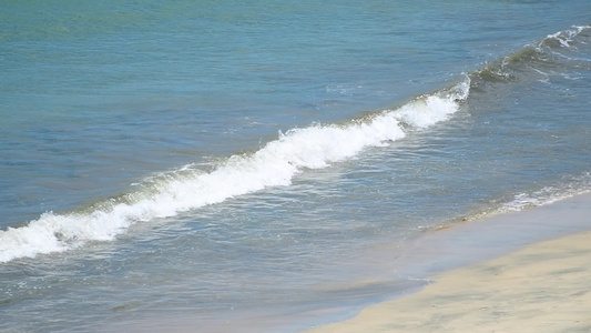 海滩海浪[海滨浴场]视频