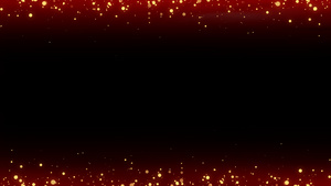 4K红色粒子相框18秒视频