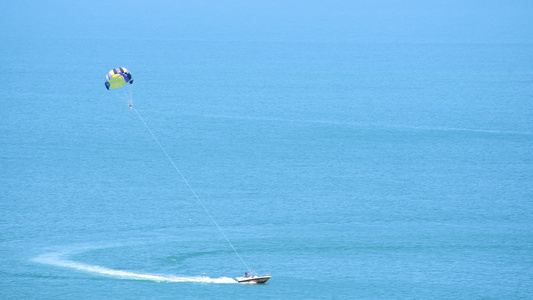 海上降落伞娱乐项目视频