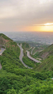 骊山日落5A景点视频