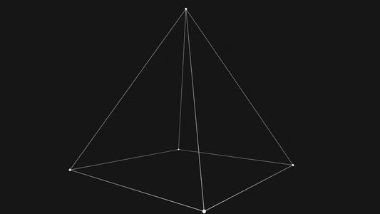三角形动态小元素循环内容展示后期动态内容视频