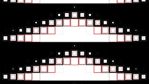 黑白方块动态转场6秒视频