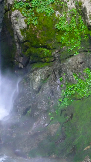 神农架林区天生桥瀑布群合集含瀑布声音66秒视频