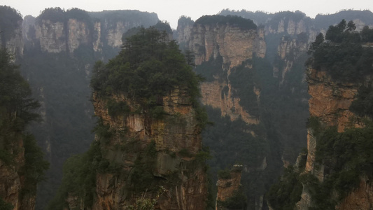 湖南张家界武陵源5A景区视频