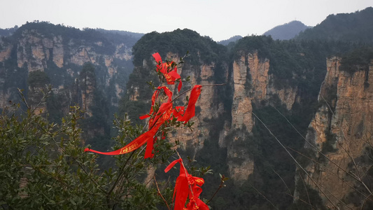 湖南张家界武陵源风光视频