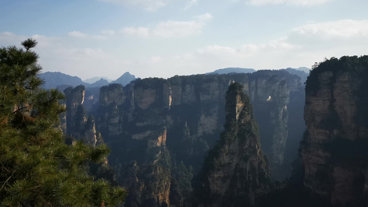 湖南张家界武陵源5A景区视频