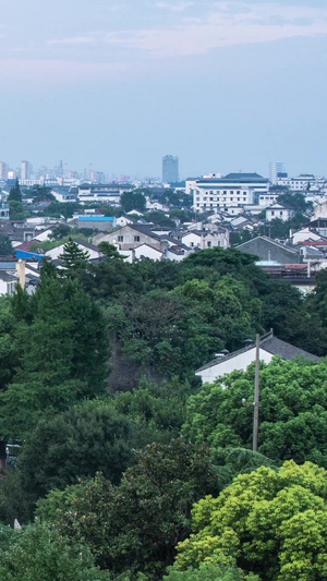 苏州著名旅游景点阊们古城古城门7秒视频