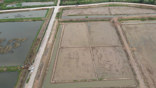 4K航拍农田农业种植基地视频