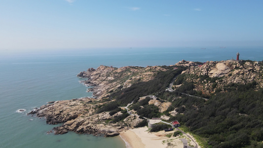 福建湄洲岛5A景区航拍视频