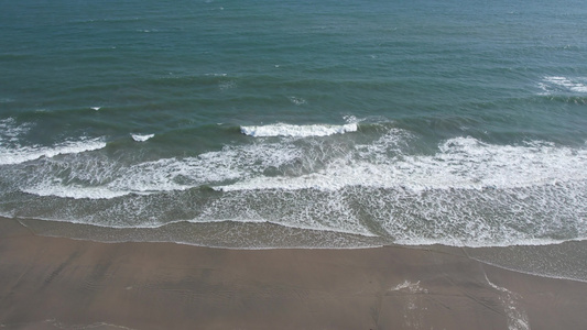 海浪航拍视频