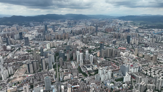 4k昆明城市大景视频