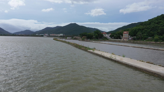 上川岛航拍风光视频