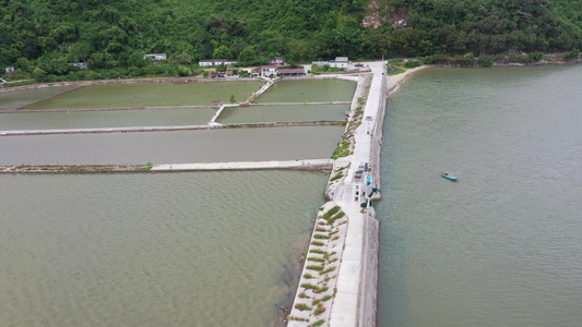 上川岛海岛航拍风光视频