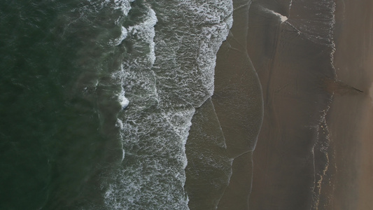 大海海水航拍视频