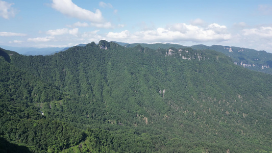 航拍祖国大好河山青山绿水自然风光视频