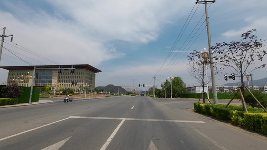 车窗外风景 开车 汽车开车 第一视角视频