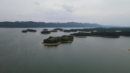 航拍祖国大好河山青山绿水自然风景视频